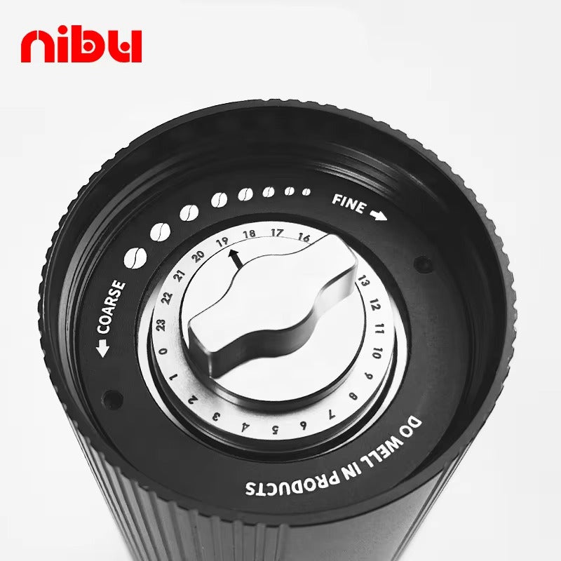 Hochwertige manuelle Kaffeemühle – Große 30-g-Kegelmühle, Präzisions-Handkurbel für Espresso und Pour Over UK | NS1 