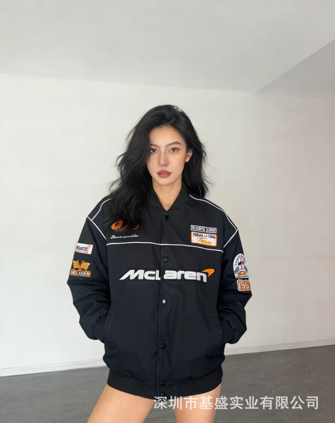 Vintage F1 Racing Jacket Marlboro Style Embroidered Cotton Puffer Coat Unisex Retro Motorsport Outerwear
