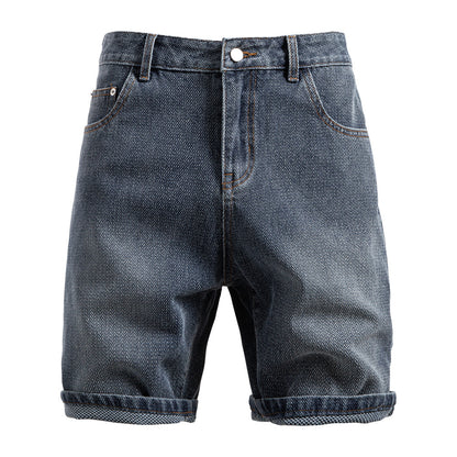 Herren Vintage Straight-Leg Denim Shorts - 2025 Sommer Mid-Thigh Casual Jeans Shorts | ST0018 