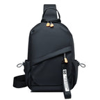 OMASKA Herren Crossbody Bag – Wasserdichte Oxford Sling mit USB | 2313 