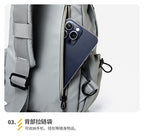 OMASKA Herren Crossbody Bag – Wasserdichte Oxford Sling mit USB | 2313 