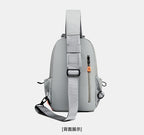 OMASKA Herren Crossbody Bag – Wasserdichte Oxford Sling mit USB | 2313 