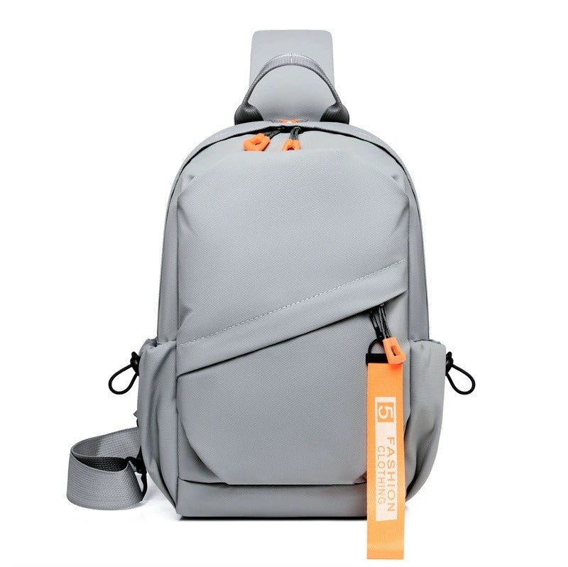 OMASKA Herren Crossbody Bag – Wasserdichte Oxford Sling mit USB | 2313 