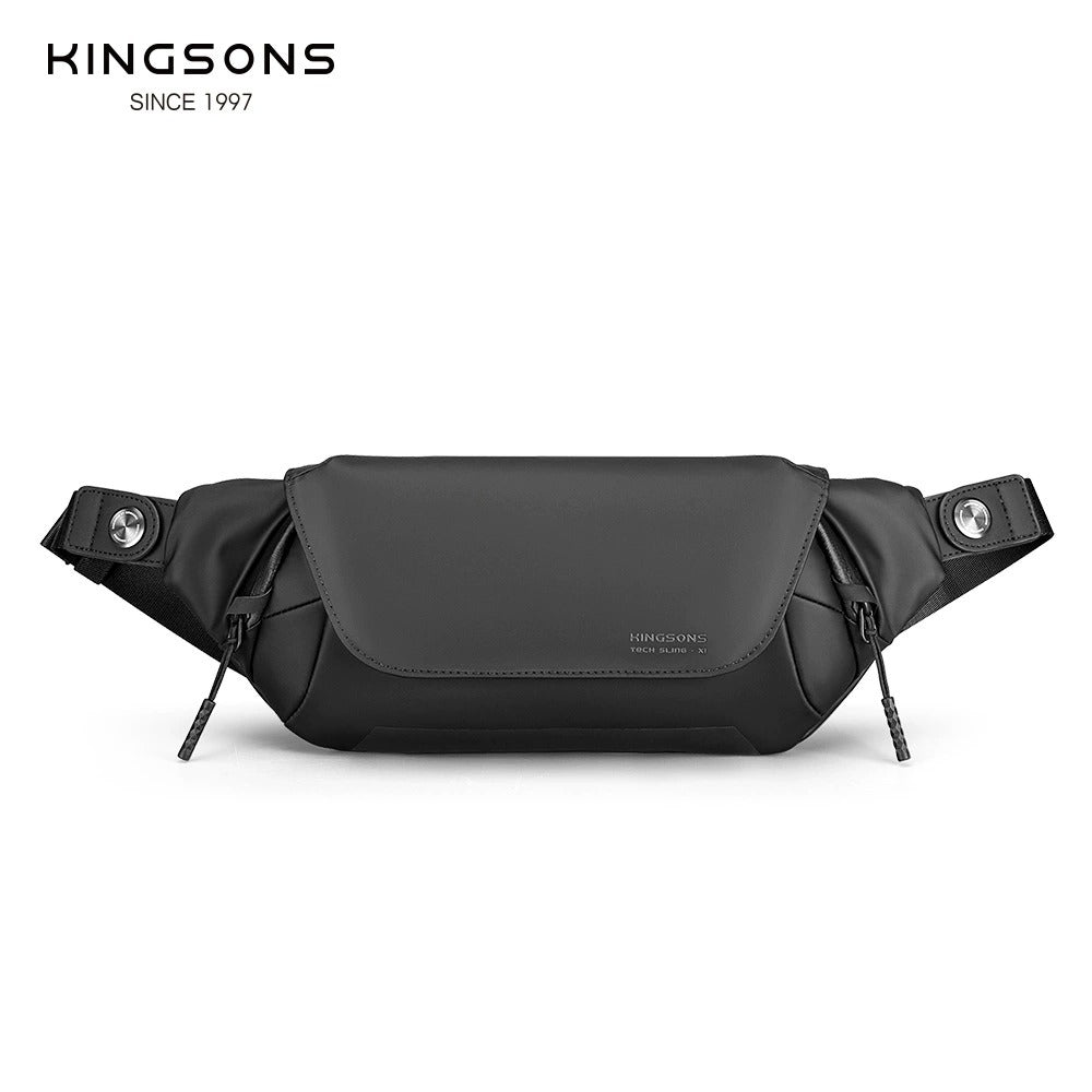 Kingsons Herren Brusttasche – Wasserdicht, Leicht, Crossbody | 3248-A 