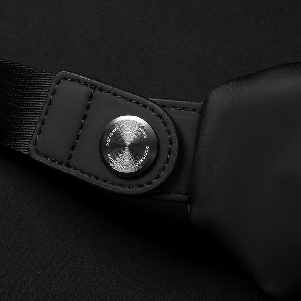 Kingsons Herren Brusttasche – Wasserdicht, Leicht, Crossbody | 3248-A 