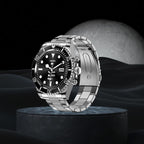 Herrenuhr Stahlarmband BT Call Smart Watch Rolex Style Business Sports Smart Watch | AW-12 