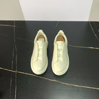 New Genia Men's Slip-On Loafers | Genuine Leather Luxury Sneakers with Sheepskin Lining | Premium Casual Driving Shoes | 6188