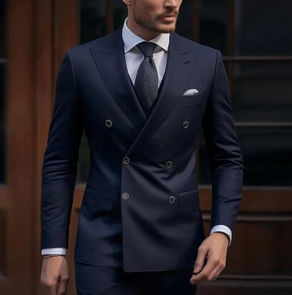 Men's Premium 2pcs Suits – Formal Wedding Groom Attire | 001