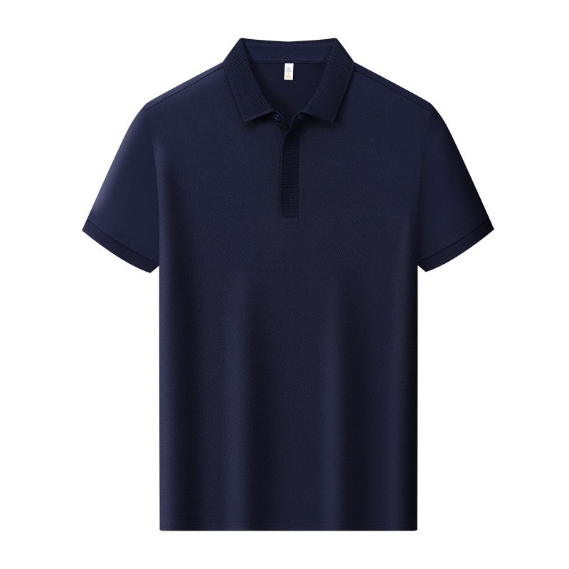 Hochwertiges Poloshirt aus Seidenmischung für Damen und Herren – Antibakteriell, verdeckte Knöpfe, leichtes Sommer-Design 2025 | L11-8318 