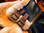 B3 Original Shearling Aviator Jacket | Men's Genuine Sheepskin Leather Bomber | Warm Fur-Lined Motorcycle Coat