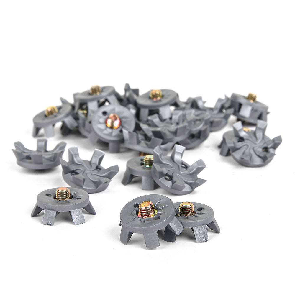 THESTRON Universal Golf Shoe Cleat Wrench & 4-Color TPU Replacement Spikes Kit | D-909