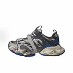 High-Top Dad Sneakers | Lightweight Armor-Inspired Shoes | Thick-Soled Height-Increasing Casual Trainers | XLG01