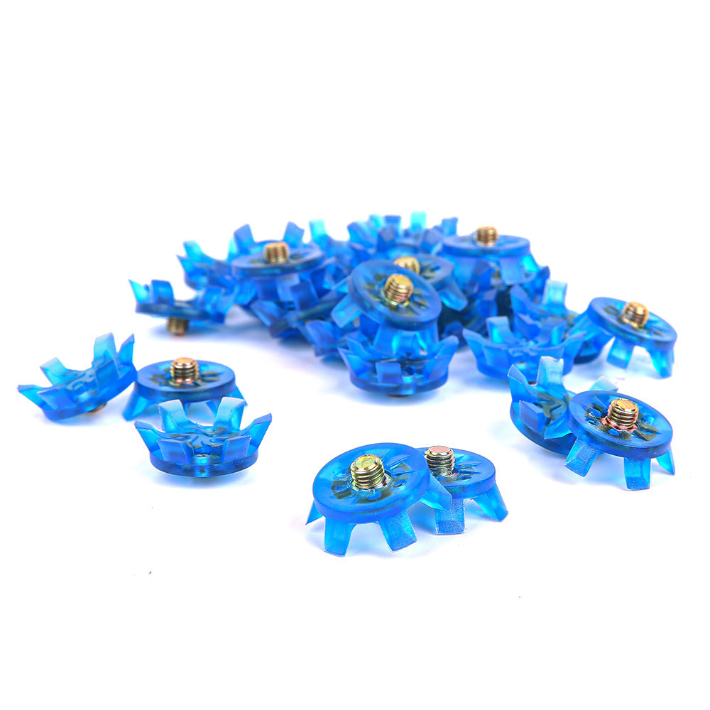 THESTRON Universal Golf Shoe Cleat Wrench & 4-Color TPU Replacement Spikes Kit | D-909