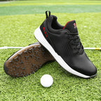 Thestron Men's Big Size Golf Shoes | Spikeless Training Shoes UK 6-13 | All-Season Casual Golf Sneakers | 2001