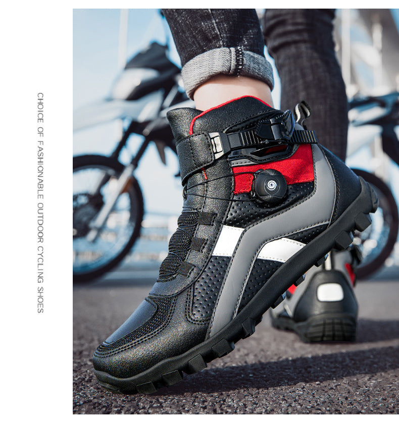 Motorcycle Riding Shoes | Unisex All-Season Urban Street Bike Boots | Casual Biker Sneakers | JC-1988