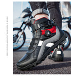 Motorcycle Riding Shoes | Unisex All-Season Urban Street Bike Boots | Casual Biker Sneakers | JC-1988