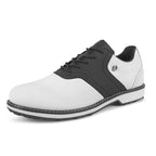 Thestron K05 Men's Brogue Style Golf Shoes | Water-Resistant Leather Spikeless Shoes | Business Casual Golf & Leisure Footwear | K05