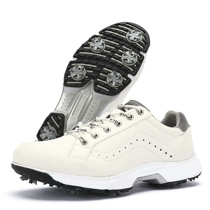 Thestron 716 Men's Big Size Spiked Golf Shoes | Size 39-49 (UK 6-14) | All-Terrain Performance Footwear | 716