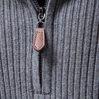 Men's Half-Zip Stand Collar Knit Sweater | 2026 Winter Business Casual Pullover | Warm Cotton-Blend Jumper | SW258