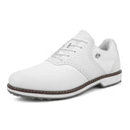Thestron K05 Men's Brogue Style Golf Shoes | Water-Resistant Leather Spikeless Shoes | Business Casual Golf & Leisure Footwear | K05