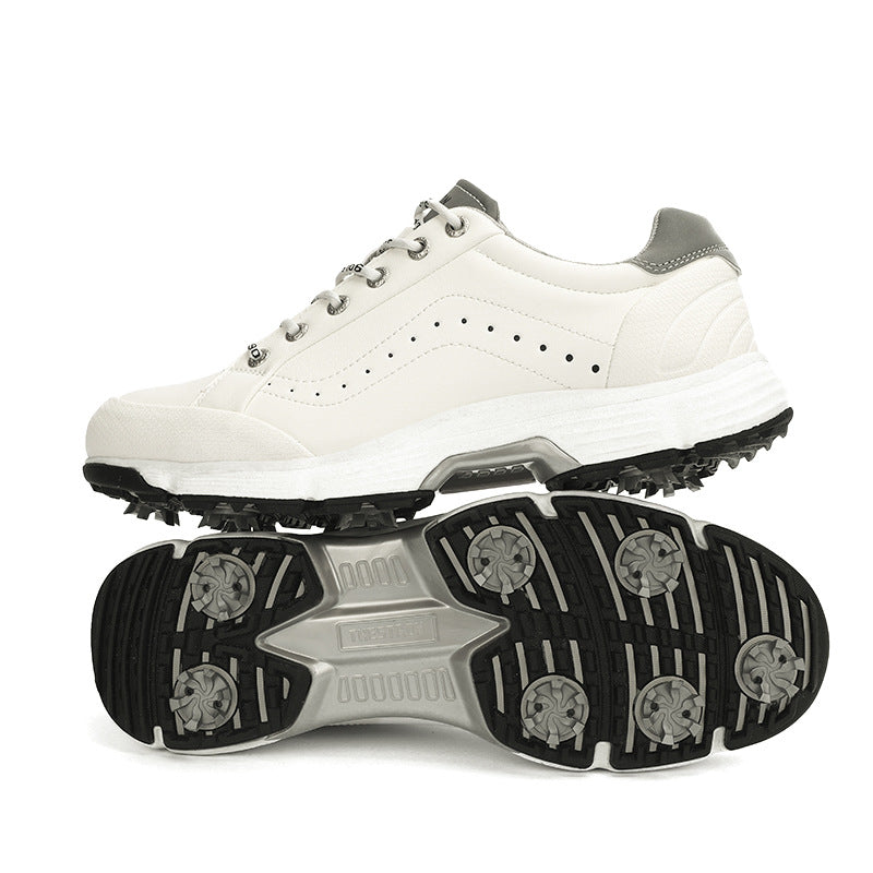Thestron 716 Men's Big Size Spiked Golf Shoes | Size 39-49 (UK 6-14) | All-Terrain Performance Footwear | 716