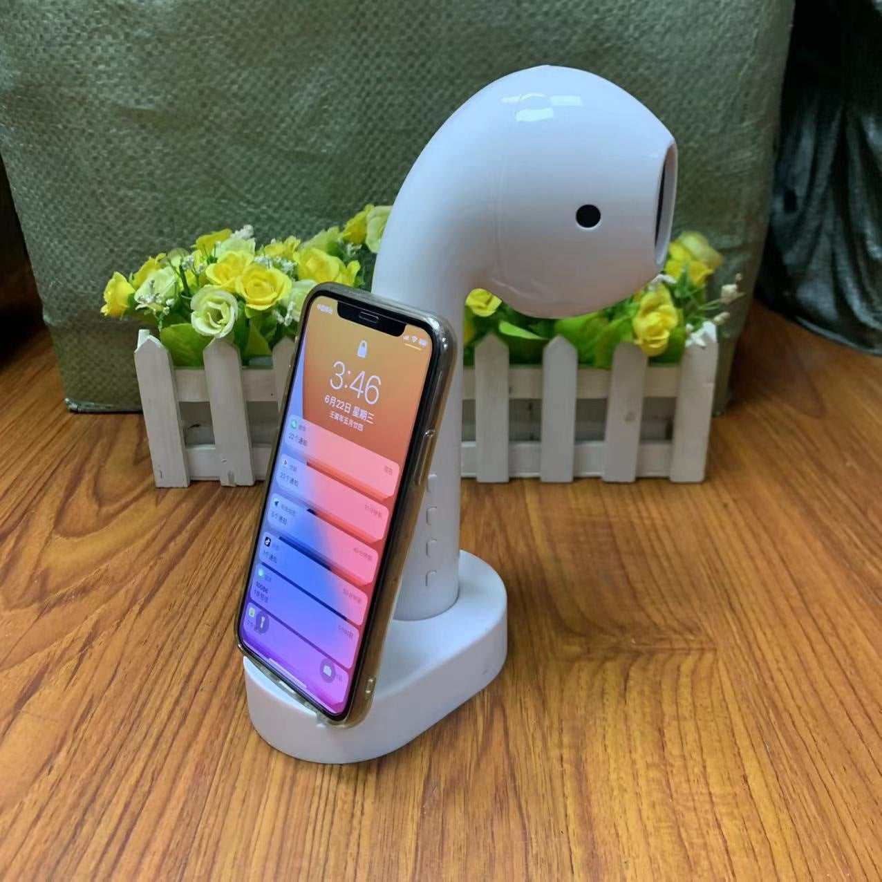 Giant Over-Ear Bluetooth Speaker Huge TWS Macroon Headphone-Shaped Speaker Mega Portable Wireless Audio for Home Party Gifts