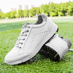 THESTRON Men's Spikeless Golf Shoes Big Size Training & Casual Golf Sneakers All-Season Breathable Footwear | 718