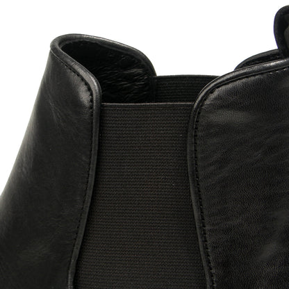 TELUOLU Men's Chelsea Boots | Premium Leather High-Top Boots | Chunky Sole British Retro Ankle Boots | 603-1