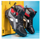 Motorcycle Riding Shoes | Unisex All-Season Urban Street Bike Boots | Casual Biker Sneakers | JC-1988