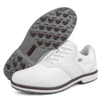Thestron K05 Men's Brogue Style Golf Shoes | Water-Resistant Leather Spikeless Shoes | Business Casual Golf & Leisure Footwear | K05