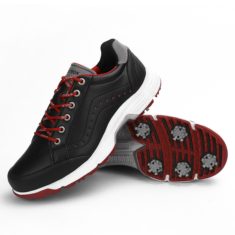 Thestron 716 Men's Big Size Spiked Golf Shoes | Size 39-49 (UK 6-14) | All-Terrain Performance Footwear | 716