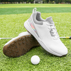 Thestron Men's Big Size Golf Shoes | Spikeless Training Shoes UK 6-13 | All-Season Casual Golf Sneakers | 2001