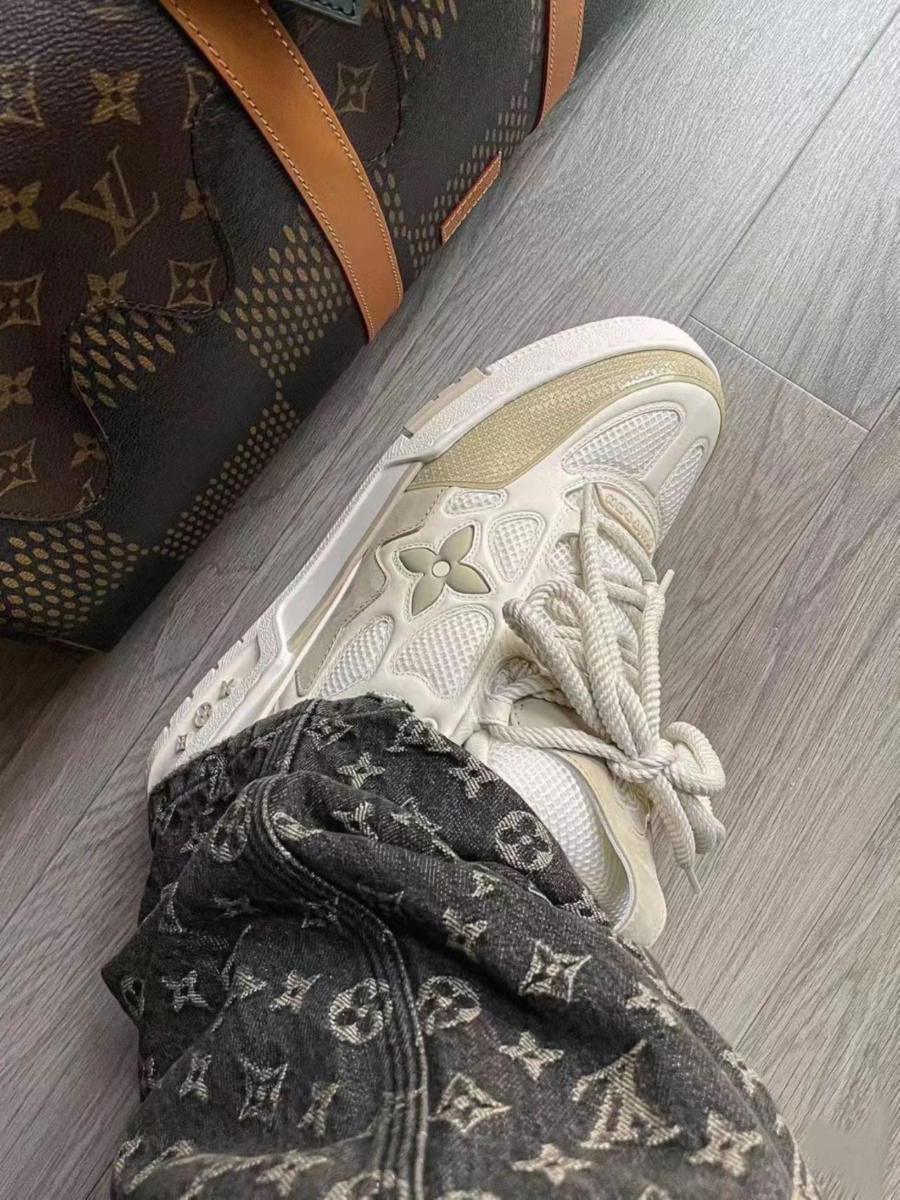 Unisex Donut Thick-Soled Dad Sneakers | Height-Increasing Chunky Trainers | Fashion Casual Lace-Up Sports Shoes | 12124