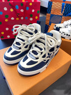 Unisex Donut Thick-Soled Dad Sneakers | Height-Increasing Chunky Trainers | Fashion Casual Lace-Up Sports Shoes | 12124