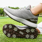 Thestron Men's Mesh Golf Shoes | Breathable Spikeless Sneakers | Lightweight Summer & Training Footwear | 916