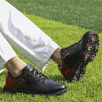 Thestron Waterproof Golf Shoes | Big Size Spiked Training Shoes | All-Weather Performance & Casual Footwear | T616