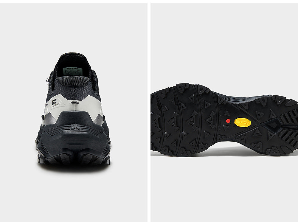 FUGA EX3 Trail Running Shoes Vibram Megagrip Outsole Breathable Water-Resistant Men's Hiking & Trail Runners Trainers