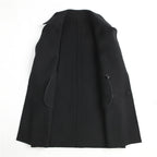 100% Wool Double-Faced Long Coat Men | Premium Tailored Overcoat | Business & Casual Winter Outerwear Wool Trench Coat