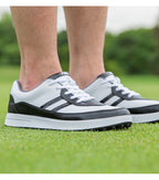 PGM Men's Waterproof Golf Shoes Spiked Athletic Sneakers All-Terrain Golf & Casual Footwear | XZ299