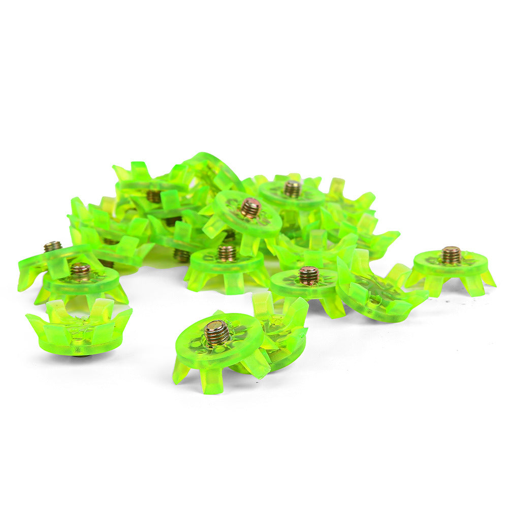 THESTRON Universal Golf Shoe Cleat Wrench & 4-Color TPU Replacement Spikes Kit | D-909