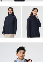 Men's 3-in-1 Winter Jacket with 90% White Duck Down | Waterproof Windproof Hiking Coat | All-Season Outdoor Protection | 251905