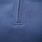 Men's Half-Zip Stand Collar Sweatshirt | 2026 Autumn Casual Pullover with Raglan Sleeves | Soft Cotton-Blend Fleece Top | HD3046