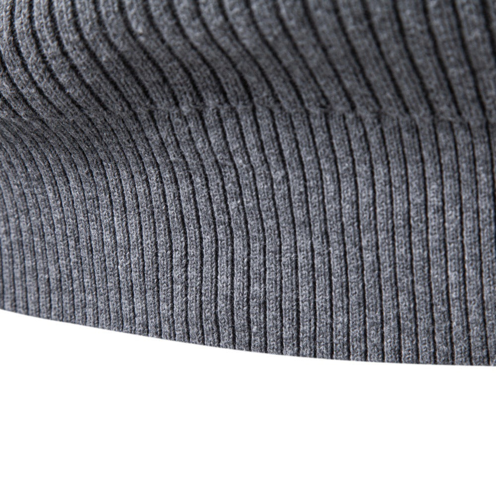 Men's Half-Zip Stand Collar Knit Sweater | 2026 Winter Business Casual Pullover | Warm Cotton-Blend Jumper | SW258