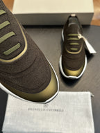 Men's Genuine Leather & Mesh  Breathable Shoes Travel Comfort Insole Slip-On Trainers Casual Driving Boots