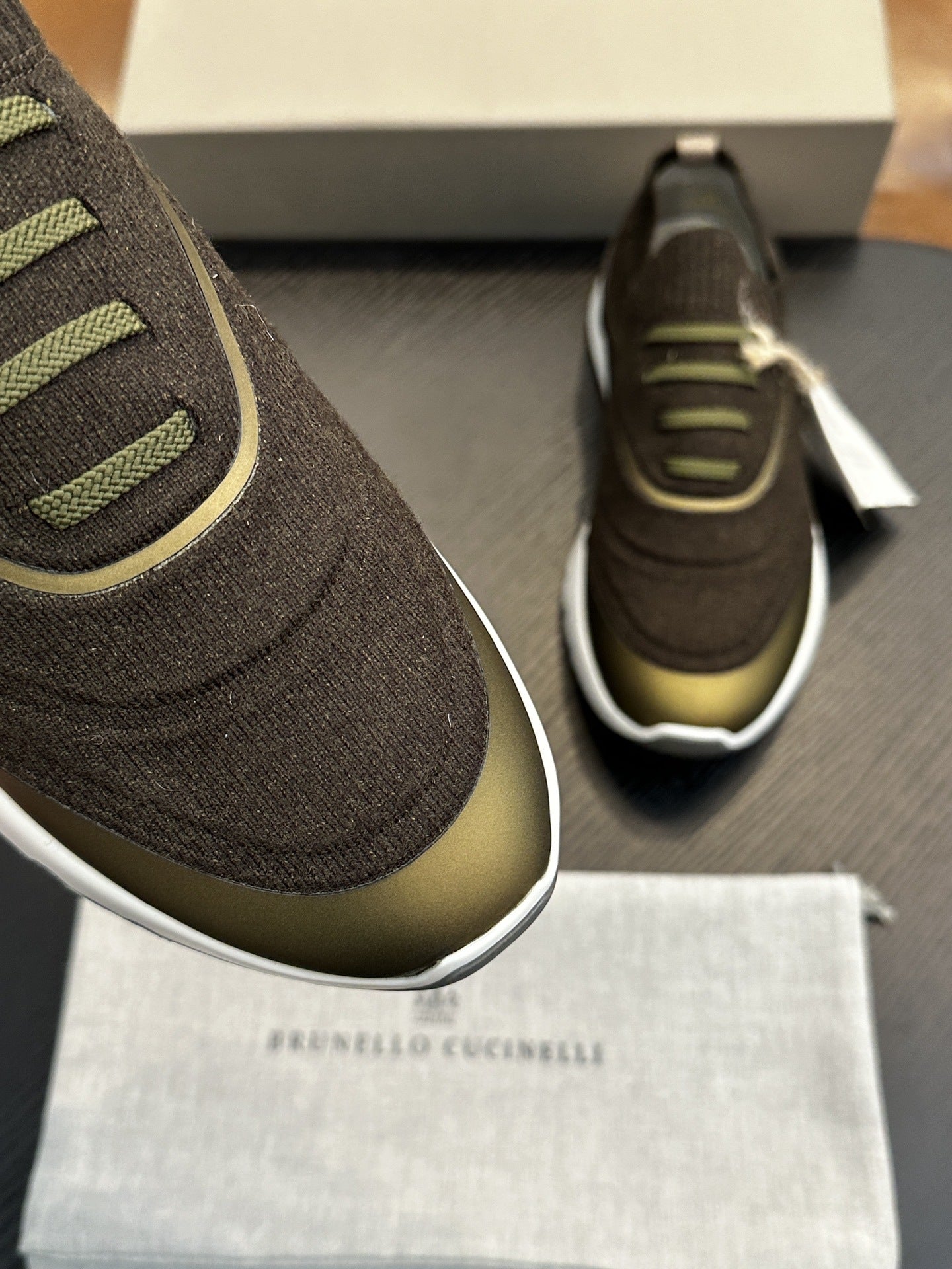 Men's Genuine Leather & Mesh  Breathable Shoes Travel Comfort Insole Slip-On Trainers Casual Driving Boots