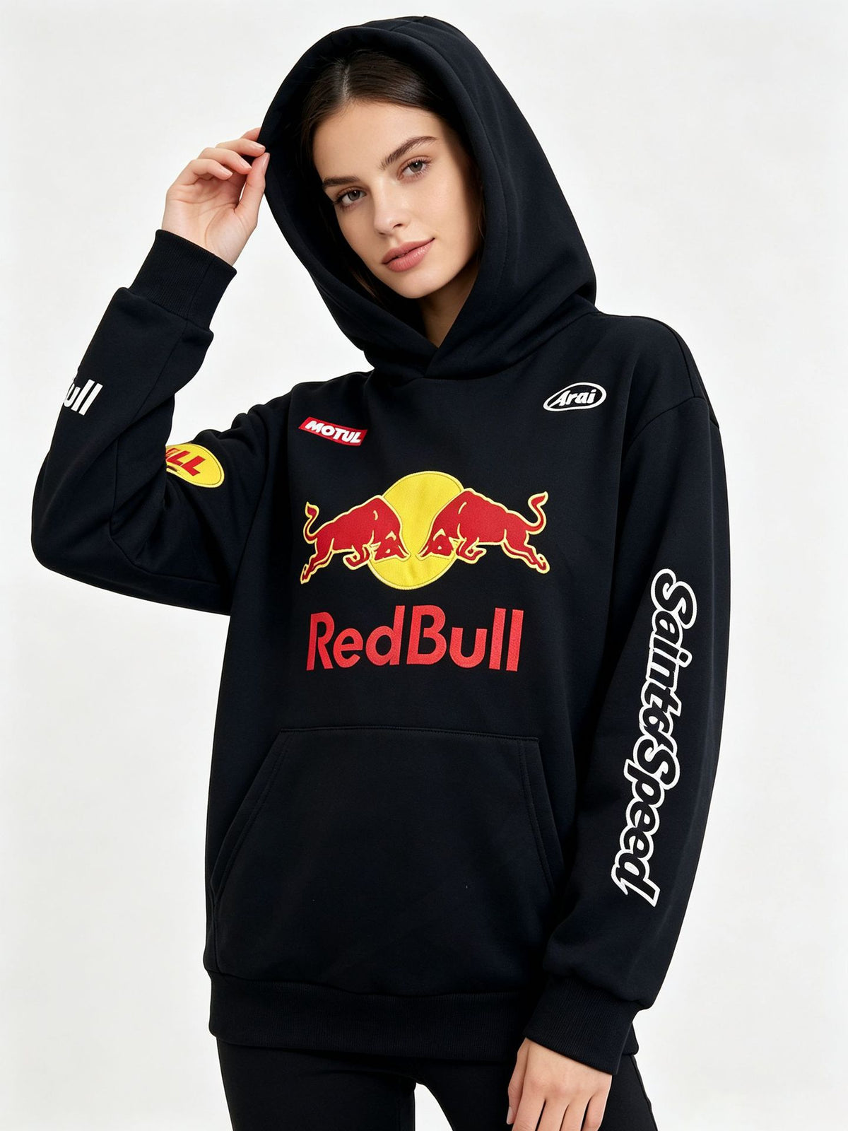 F1 Racing Embroidered Hoodie RedBull, Porsche, Mercedes, BMW & Subaru Styles Jacket | Unisex Streetwear Pullover Sweatshirt