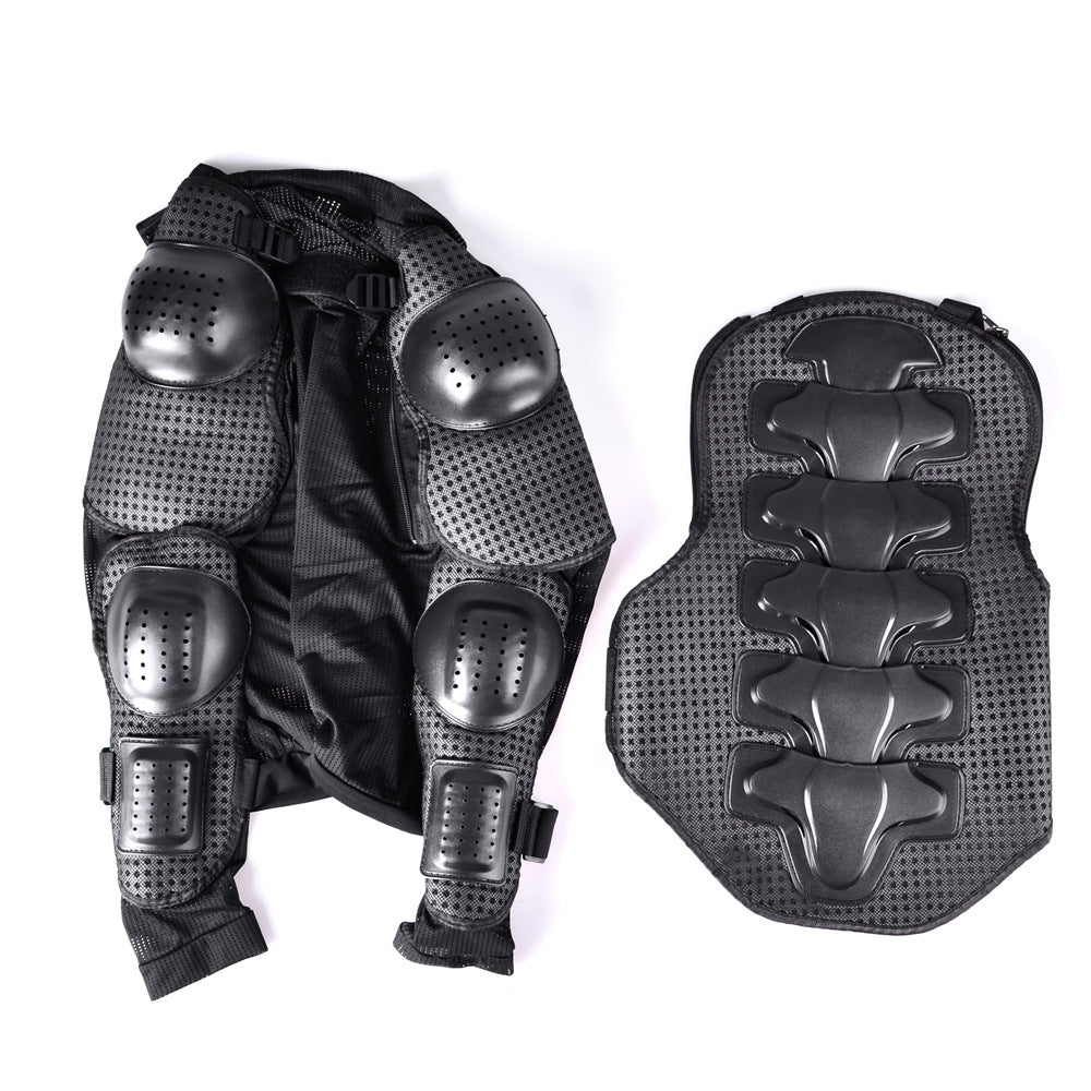 Ghost Racing Motorcycle Armored Shirt & Pants Set | CE-Level Protective Gear for Off-Road & Street Riding