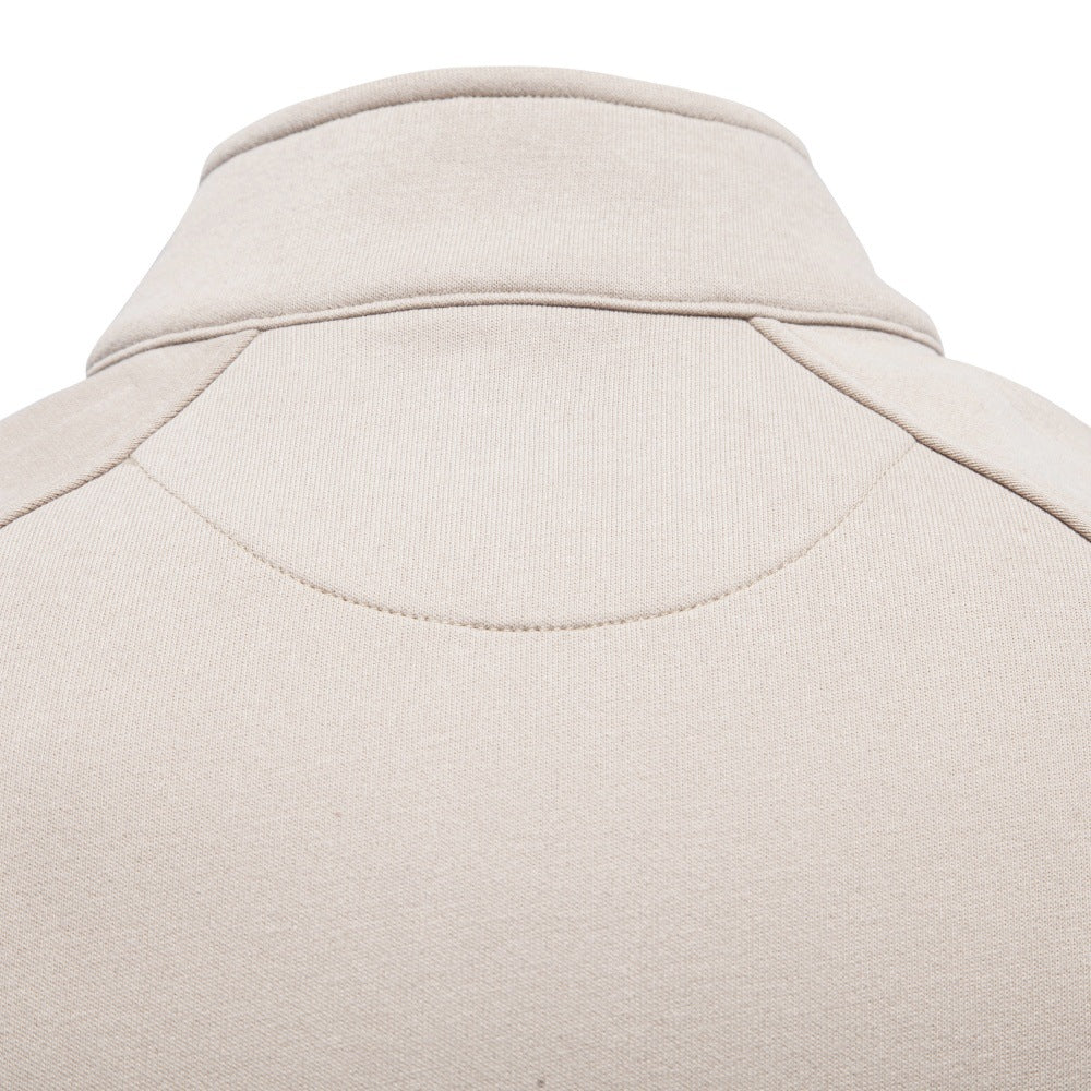 Men's Half-Zip Stand Collar Sweatshirt | 2026 Autumn Casual Pullover with Raglan Sleeves | Soft Cotton-Blend Fleece Top | HD3046