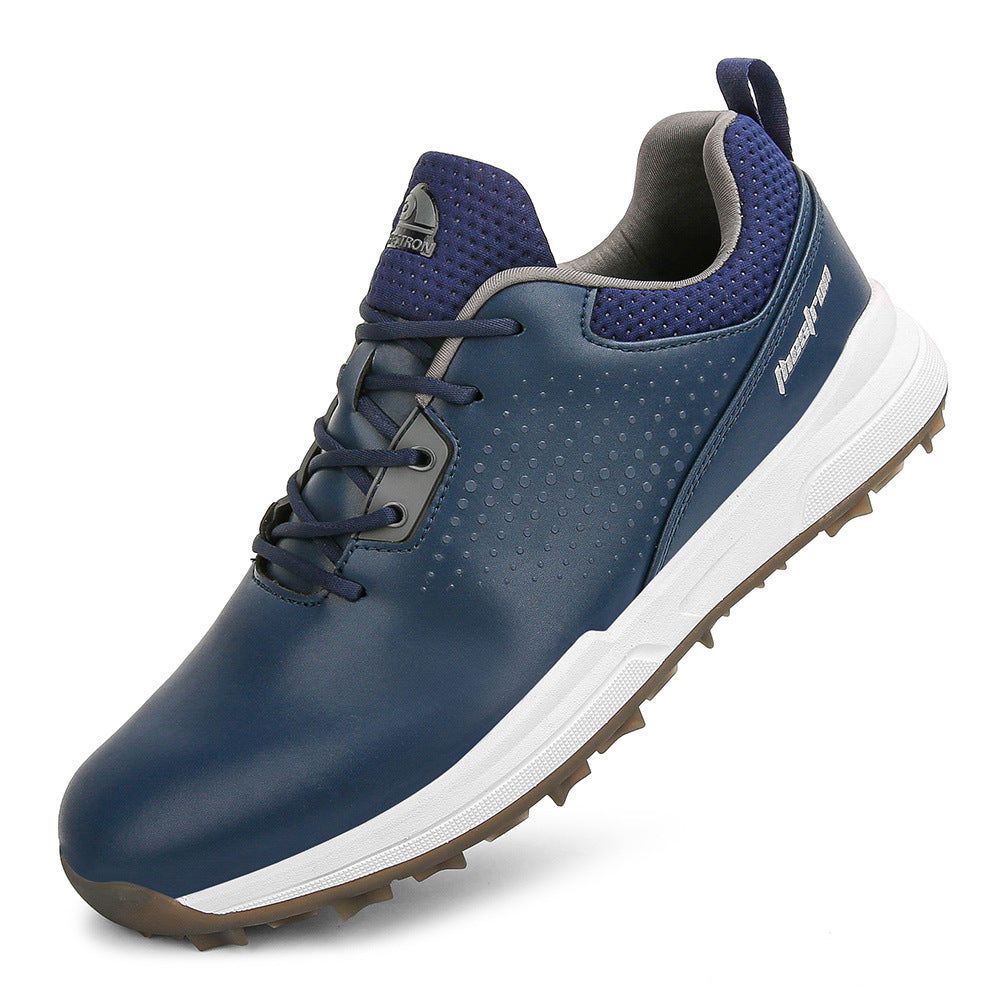 Thestron Men's Big Size Golf Shoes | Spikeless Training Shoes UK 6-13 | All-Season Casual Golf Sneakers | 2001