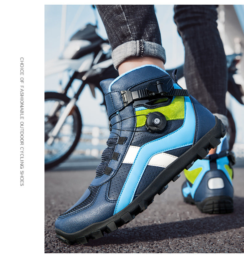 Motorcycle Riding Shoes | Unisex All-Season Urban Street Bike Boots | Casual Biker Sneakers | JC-1988